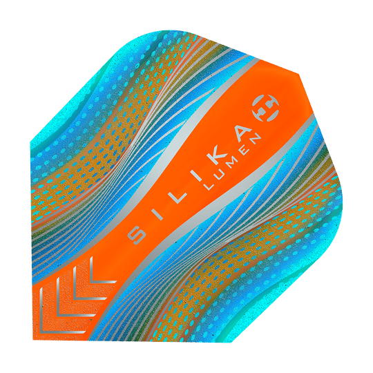 Harrows Silica Lumen Cyan Orange No6 Flights