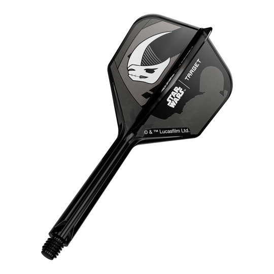 Target Star Wars K-Flex Set Mandalorian No6 Flights Abgebildet ist das Produkt '410625_Target_StarWars_K-Flex_Mandalorian_Armour_No6_Flights_33mm_1a'. Vermutlich sind darauf Mandalorian Armour Dart-Flights dargestellt.