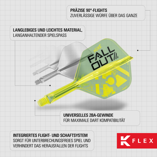 Target K-Flex Luke Littler Fallout No6 Flights