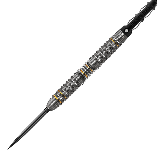 Harrow's Opus Quick Point steel darts Abgebildet sind die Harrows Opus Quick Point Steeldarts mit 23g Gewicht. Sie sind für den professionellen Einsatz geeignet.