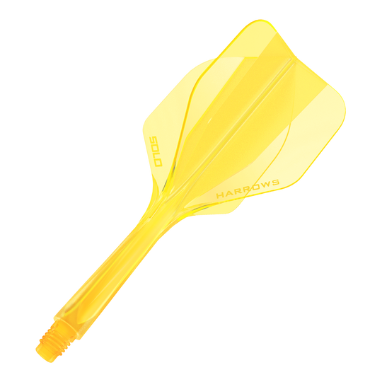 Harrows Solo No6 Flight Shaft System - Yellow Zu sehen ist das Harrows Solo No6 Flight-Shaft-System in Gelb. Es ist ein wichtiges Dartzubehör.