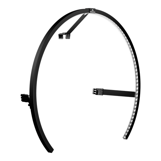 Mission Torus 270 LED Dartboard Beleuchtung - Schwarz. Diese schwarze LED-Beleuchtung sorgt für optimale Sicht beim Dartspielen.