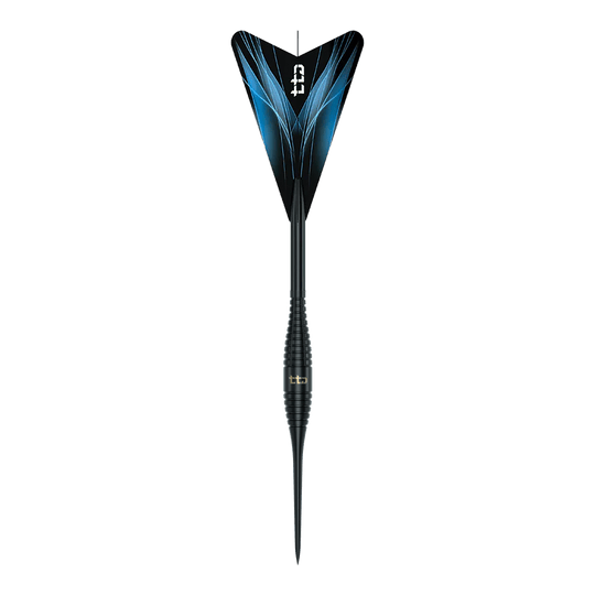 Caliburn TTD Complete Titanium T2 Black Steeldarts - 6g Das ist ein Bild der Caliburn TTD Complete Titanium T2 Black Steeldarts - 6g. Die Steeldarts sind schwarz und wiegen 6 Gramm.