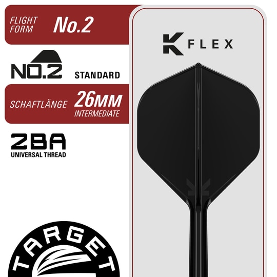 Target Japan Black Marque Eclipse Swiss Point Steeldarts - 23g Das Bild stellt die Target Japan Black Marque Eclipse Swiss Point Steeldarts - 23g dar. Sie zeichnen sich durch ihr schwarzes Design und hochwertige Verarbeitung aus.