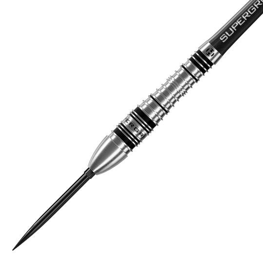 Harrows Supergrip Bomb Quick Point Steel Darts Abgebildet sind die Harrows Supergrip Bomb Quick Point Steeldarts. Es handelt sich um Steeldarts mit spezieller Supergrip-Technologie.