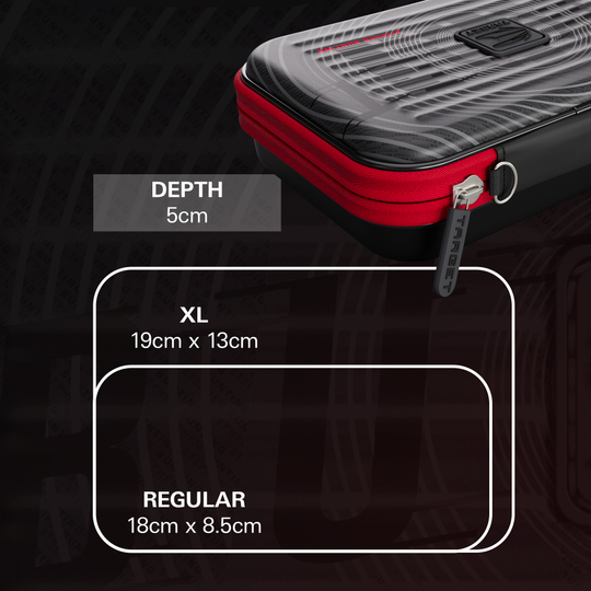 Takoma XL Ghost Series Stephen Bunting dart case Abgebildet ist das Takoma XL Ghost Series Stephen Bunting Dartcase. Die Darttasche ist dem professionellen Dartspieler Stephen Bunting gewidmet.