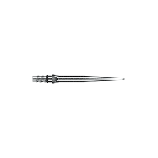 Winmau Switch Point Smooth steel dart tips - Silver Effect Zu sehen sind Winmau Switch Point Smooth Silver Effect Steeldartspitzen mit 26 mm Länge. Die Spitzen sind silberfarben und glänzend ausgeführt.
