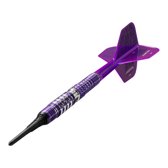 Abgebildet ist das Produkt Target Japan Sirius GEN4 Constructors Champions Limited Darts - 21g. Es handelt sich um spezielle Darts für Sammler oder Dartspieler.