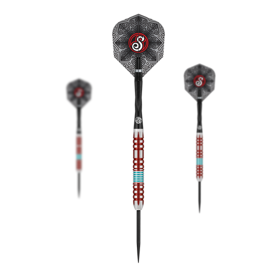 Shot Collab Pro Series Josh Pearson Steeldarts - 23g Shot Collab Pro Series Josh Pearson Steeldarts - 23g. Das Bild zeigt ein Set von Steeldarts mit einem Gewicht von 23 Gramm.