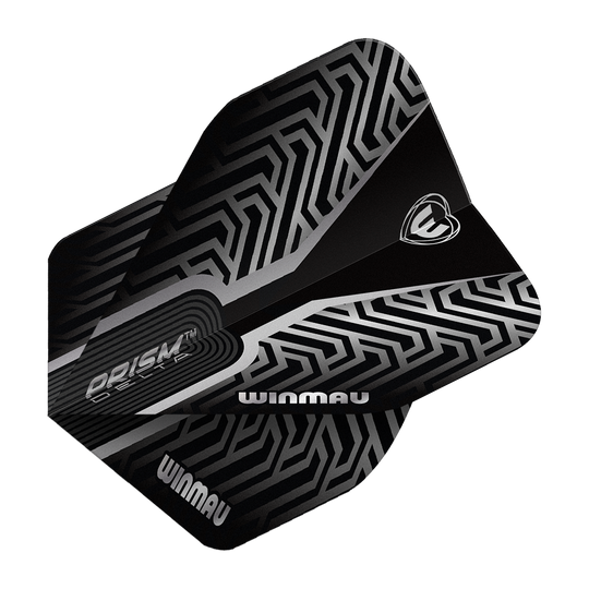 Winmau Prism Delta Silver No2 Standard Flights Dies ist ein Satz Winmau Prism Delta Silver No2 Standard Flights. Die Abbildung zeigt die Produktdetails dieser Darts-Flights.