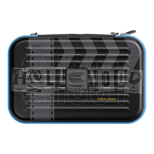 Das Bild zeigt das Takoma XL Ghost Series Chris Dobey Dartcase. Das Case schützt und organisiert Dartpfeile optimal.