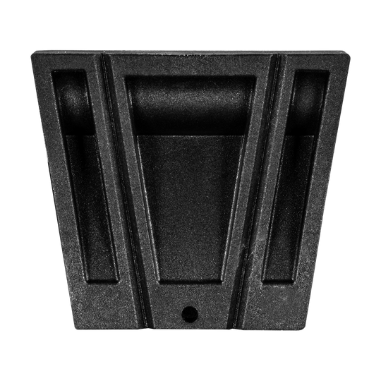 Winmau_Spirit_Master_Wasserwaage_2 Das Bild zeigt das Produkt "Winmau Spirit Master Wasserwaage". Es handelt sich um ein kleines, schwarzes Hilfsmittel zum Ausrichten einer Dartscheibe.