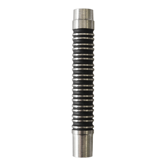 McDart Black Ring 2 Softdart Barrels - 18g Zu sehen sind die McDart Black Ring 2 Softdart Barrels - 18g. Sie besitzen eine schwarze Farbe mit auffälligen Ringen.