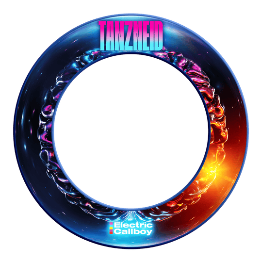 Electric Callboy Tanzneid Album Version Dartboard Surround - Blue