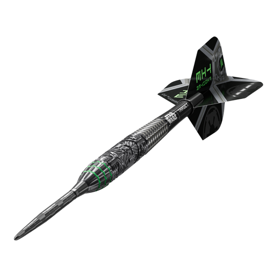 Target Star Wars Tie Fighter Swiss Point Steel Darts Abgebildet sind die Target Star Wars Tie Fighter Swiss Point Steeldarts. Das Produkt richtet sich an Fans von Star Wars und Darts.