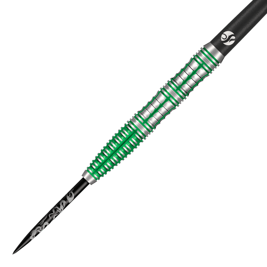 Shot Alchemy Mythril steel darts Abgebildet sind die Shot Alchemy Mythril Steeldarts. Sie sind für Präzision und gute Spielbarkeit bekannt.