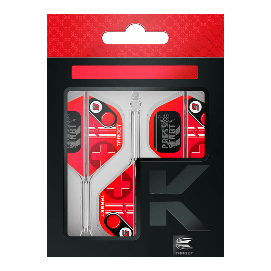 Target K-Flex Press Start No2 Standard Flights Abgebildet sind die Target K-Flex Press Start No2 Standard Flights. Es handelt sich um stabile Dartflights in Standardform.