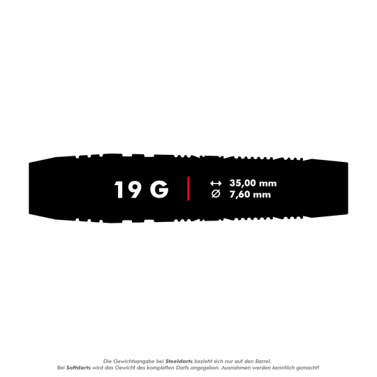 Target Crux Japan Trust Soft Darts - 19g