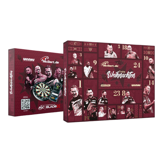 McDart Premium Advent Calendar 2026 for steel dart players