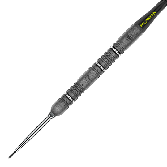 Das Bild zeigt die Winmau MvG Signature Edition Switch Points Steeldarts. Diese Pfeile sind in einer Signature-Ausführung für hohe Ansprüche gefertigt.
