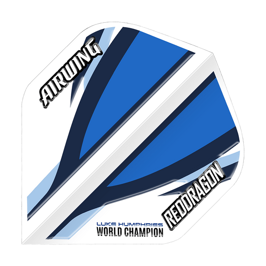 Red Dragon Airwing Luke Humphries World Champion White Blue Standard Flights