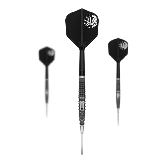 Das Produkt auf dem Bild ist Target Japan Paul Lim The Legend GEN9 Swiss Point Steeldarts. Es handelt sich um ein Set für ambitionierte Dartspieler.