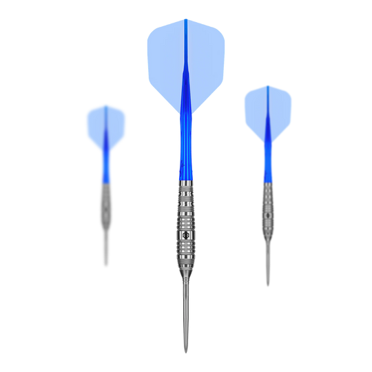 Caliburn Rix EZ-EVO R3 steel darts Hier sind die Caliburn Rix EZ-EVO R3 Steeldarts abgebildet. Das Produkt eignet sich ideal für präzises Dartspielen.