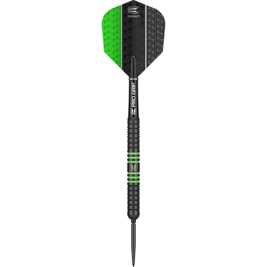 Target Vapor8 Black Green Swiss Point steel darts