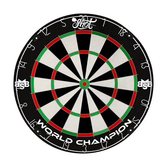 Shot Michael Smith Competition steel dart board