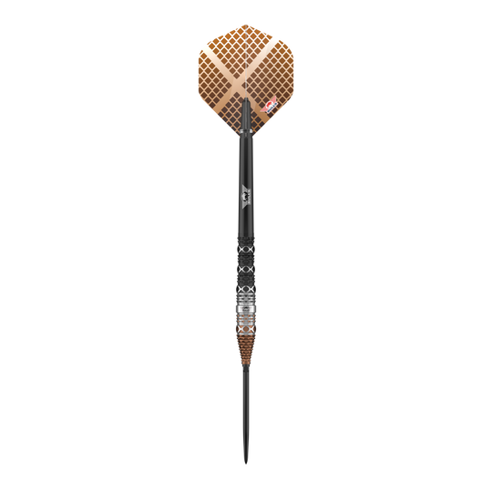 Bulls NL Max Hopp 95% Convertible Points Steeldarts Die Bulls NL Max Hopp 95% Convertible Points Steeldarts werden als einzelne Darts präsentiert. Sie eignen sich hervorragend für professionelle Dartspieler.