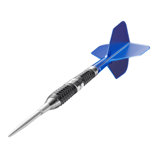 Target 975 Ultra Marine 02 Swiss Point Steel Darts Der Target 975 Ultra Marine 02 Swiss Point Steeldart ist ein hochwertiger Dartpfeil mit einer markanten, strukturierten Metallspitze. Das Flight ist in einem auffälligen Blau gehalten und sorgt für eine präzise Flugbahn.