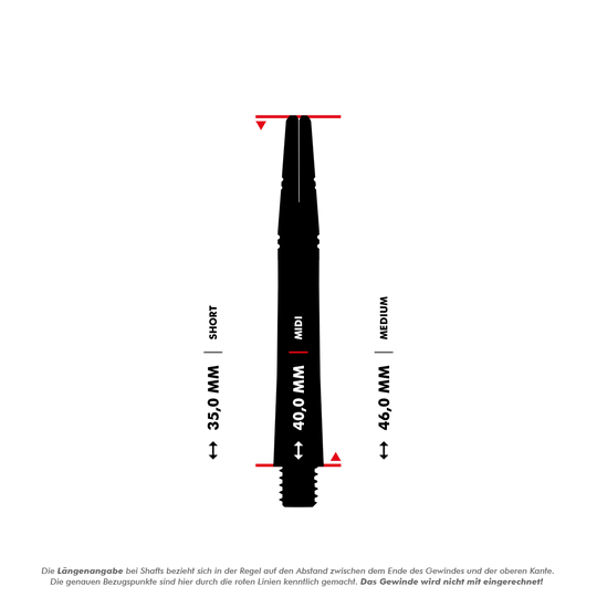 Harrow&#39;s Alamo VS2 Shafts - Red