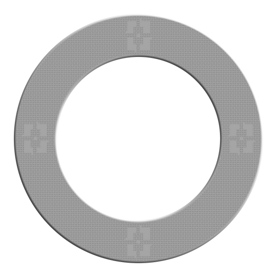 McDart Precision Nano Dartboard Surround Das Bild zeigt einen Artikel mit dem Namen MSF-K3_McDart_Precision_Nano_Dartboard_Surround_Grau_2. Es handelt sich wohl um einen grauen Dartboard-Surround von McDart.