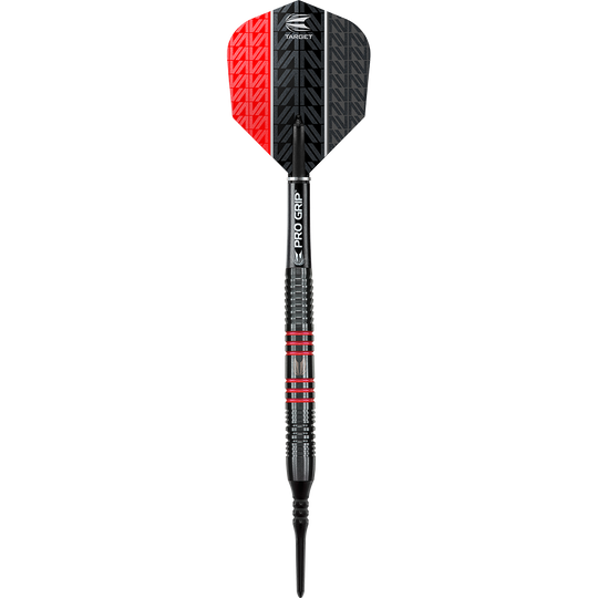 Target Vapor8 Black Red soft darts - 19g