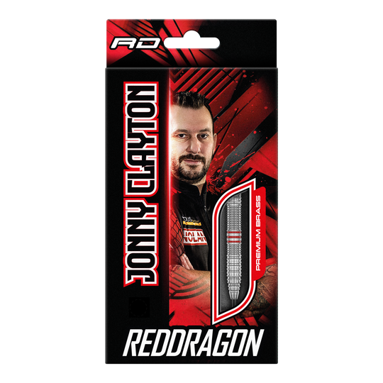 Red Dragon Jonny Clayton Brass Steel Darts - 21 g Red Dragon Jonny Clayton Brass Steel Darts - 21 g
