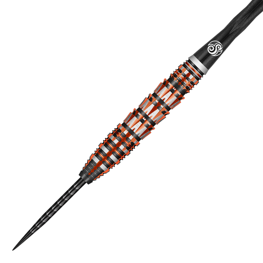 Shot Badlands Rustin Steel Darts - 23g Hier sehen Sie den Shot Badlands Rustin Steeldarts - 23g. Das Produkt wird aus einer anderen Perspektive präsentiert.