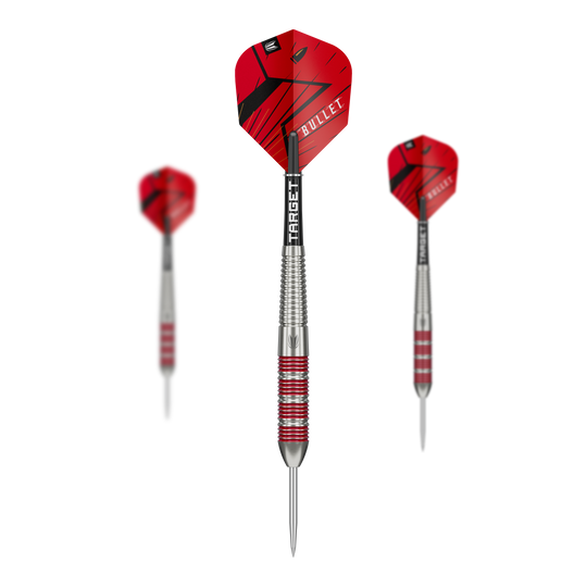 Target Stephen Bunting Bullet 100 Piece Brass Steeldart Set - 22g