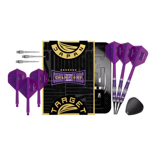 Target Japan Diamond GEN3 Constructors Champions Limited Darts - 20g. Ein limitiertes Dart-Set mit edlem Design und 20g Gewicht.