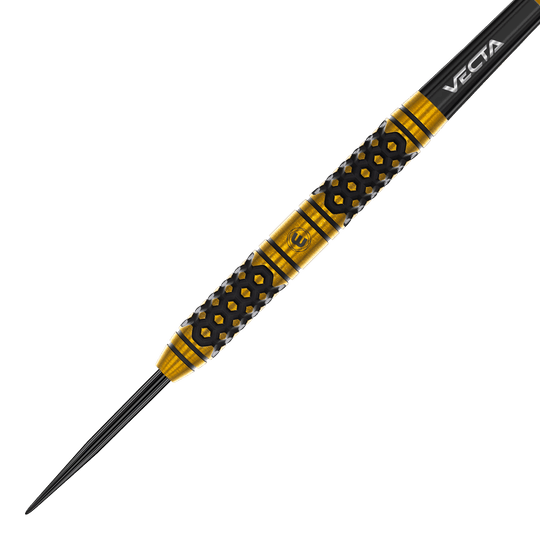 Winmau Team 360 Bradley Van Der Velden Steel Darts - 22g Winmau Team 360 Bradley Van Der Velden Steeldarts mit 22 Gramm sind auf dem Bild zu sehen. Die Aufnahme zeigt das Aussehen dieser Steeldarts.
