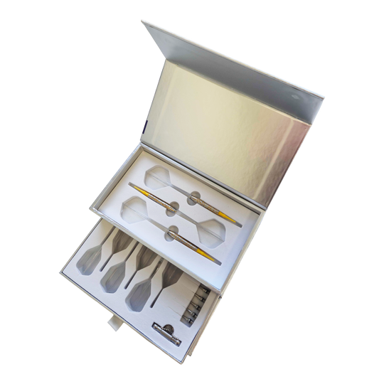 Abgebildet ist der Caliburn Starships Series Falcon Softdarts - 20g. Der Softdart besticht durch seine moderne Gestaltung.