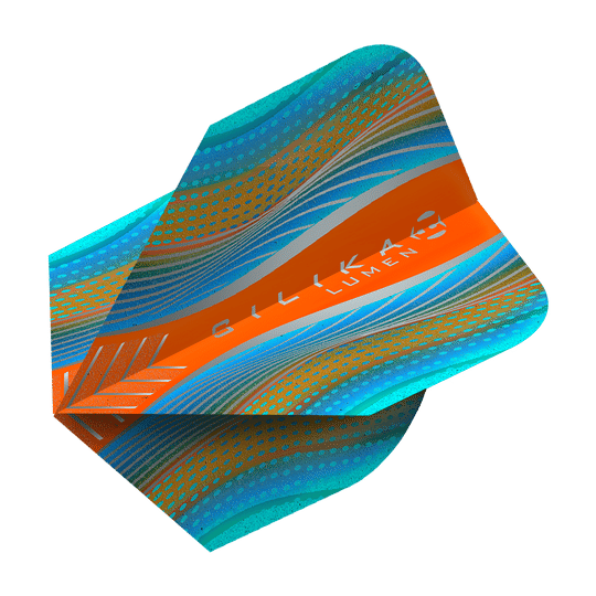 Harrows Silica Lumen Cyan Orange No6 Flights