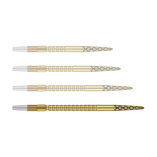 Target Swiss DS Surge Point Dart Tips - Gold