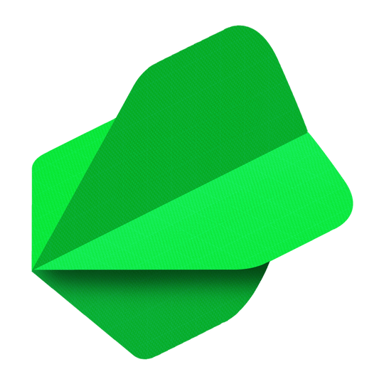 Nylon Fabric Flights N5 - Neon Green