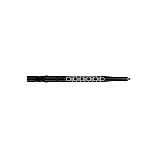 Shot Turbo Point Goths Dart Tips - Black