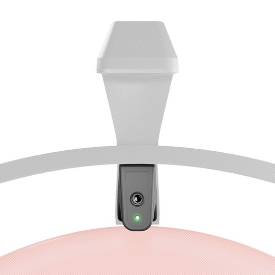 Hier ist die Scolia Fliq Kamera abgebildet. Die Kamera wird für präzises Dart-Tracking verwendet.