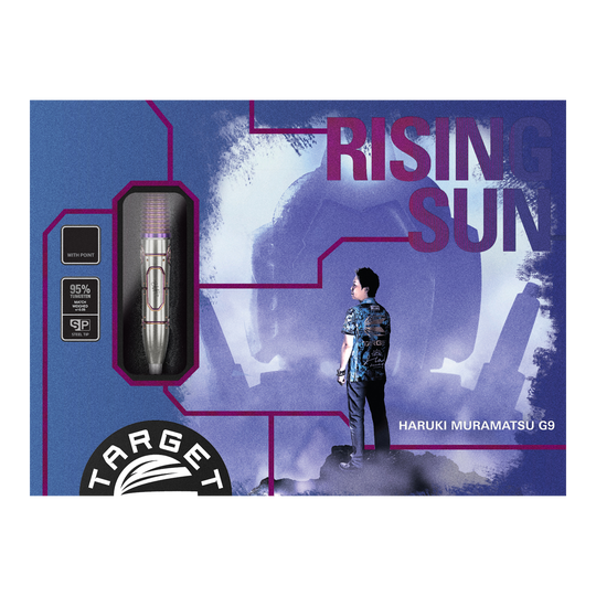 Target Japan Haruki Muramatsu Rising Sun GEN9 Steeldarts - 23g