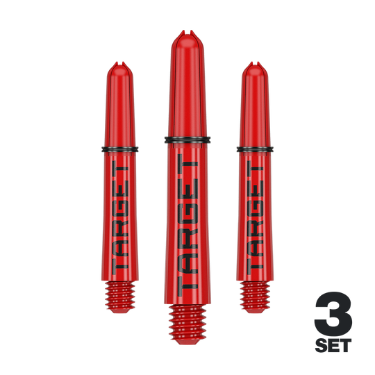 Target Pro Grip TAG Shafts - 3 Sets - Red