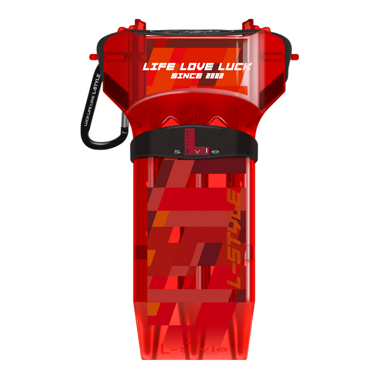 L-Style Krystal One Magnificent Dartcase - Red