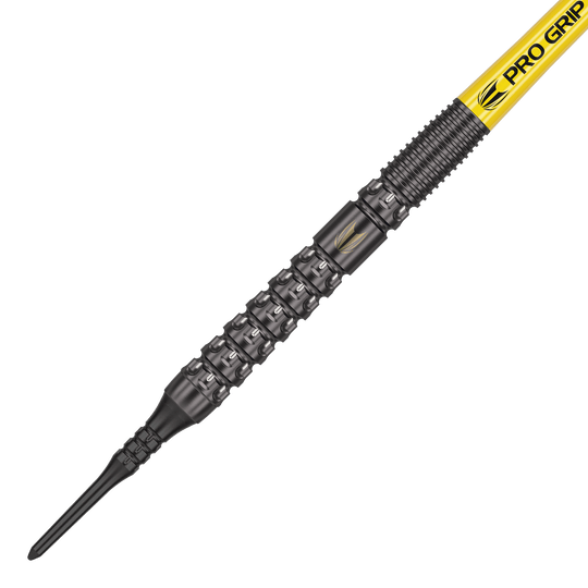 Target Luke Littler GEN1 Soft Darts - 19g Das Bild zeigt ein Dart-Produkt. Es trägt den Dateinamen '210324_Target_Luke_Littler_GEN1_Softdarts_2_(1)'.
