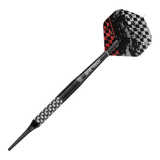 GOAT Finish Line Soft Darts - 20g Hier sieht man die GOAT Finish Line Tungsten Softdarts mit 20g Gewicht. Diese Softdarts eignen sich für ambitionierte Spieler.